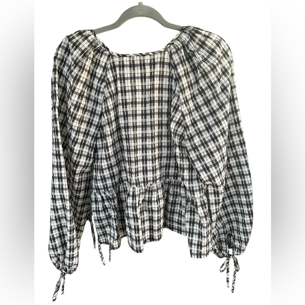 Topshop Peplum Top Size: 10 - Picture 5 of 12